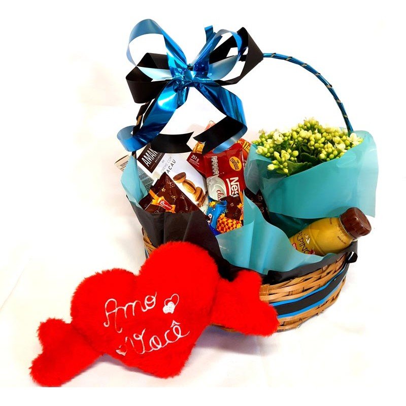 Cesta De Chocolate Amor Amor